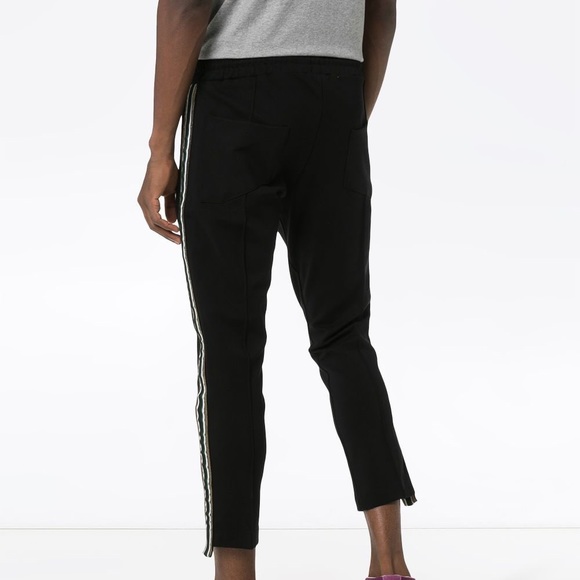 Rhude elasticated-waist sweatpants green/gold men - Picture 2 of 9